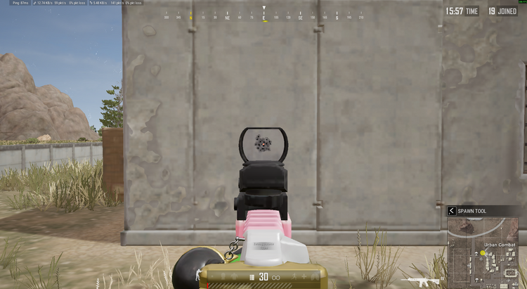 PUBG Red Dot After No Recoil